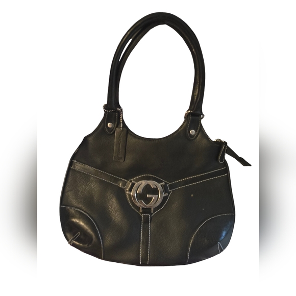 Bagatique Black Compact Hand Bag - Picture 1 of 5